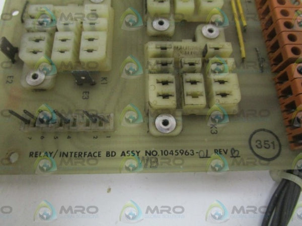 BOSTON 1045963-01 RELAY/INTERFACE BOARD  UNMP