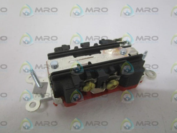 PASS & SEYMOUR 8300-RED DUPLEX RECEPTACLE NSMP