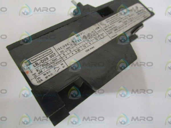 TELEMECANIQUE LR3-D09307 OVERLOAD RELAY 2,5-1,6A  UNMP