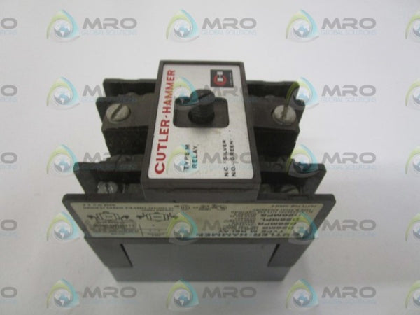 CUTLER HAMMER D26MPR RELAY 440/480V UNMP