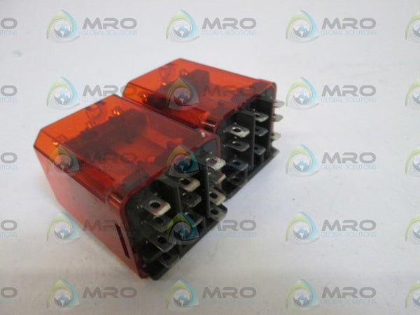 LOT OF 2 MIDTEX RELAY 12VDC 157-23B2L1  UNMP