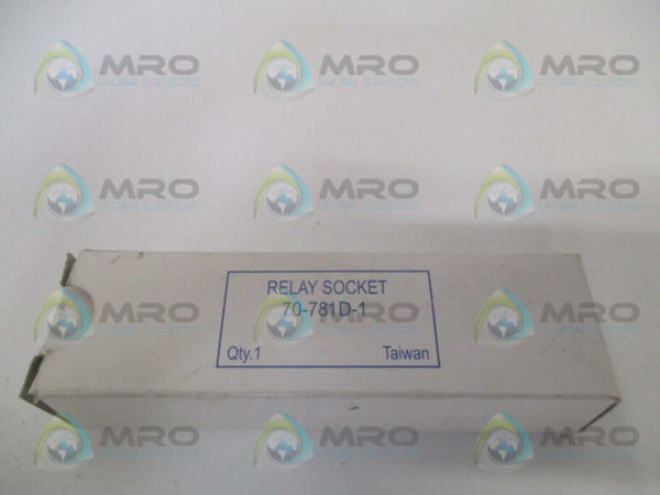 MAGNECRAFT 70-781D-1 RELAY SOCKET (MISSING ACCESSORIES) NSMP