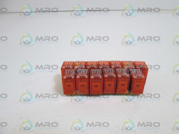 LOT OF 13 MIDLAND ROSS 24VDC RELAY 156-14Q1A3  UNMP