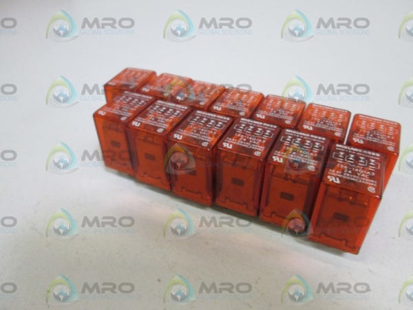 LOT OF 13 MIDLAND ROSS 24VDC RELAY 156-14Q1A3  UNMP
