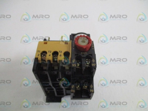 ALLEN BRADLEY 193-BSB16 SER. A OVERLOAD RELAY 1.1-1.6A (AS PICTURED)  UNMP