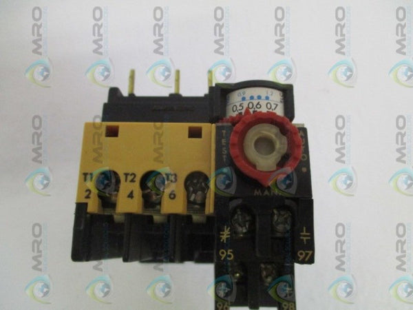 ALLEN BRADLEY 193-BSA70 SER. A OVERLOAD RELAY 0.5-7A  UNMP