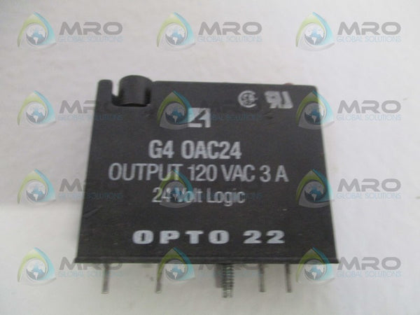 OPTO 22 G40AC24 OUTPUT MODULE UNMP