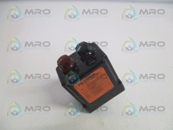 SYRACUSE ELECTRONICS RCCB0037505 TIME DELAY RELAY 15SEC./5HRS. UNMP