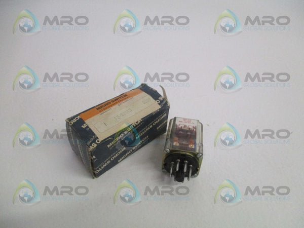 MICRO SWITCH FE-S2445 FE21-010 RELAY 12V 165OHMS NSMP