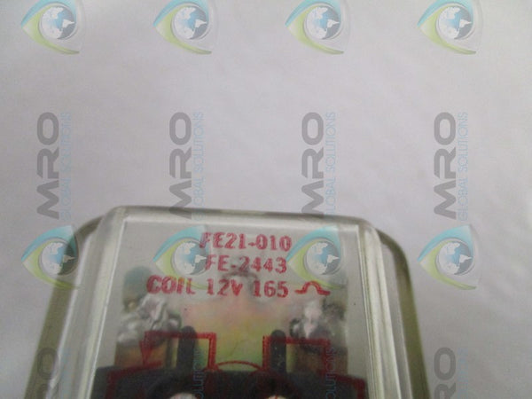 MICRO SWITCH FE-S2445 FE21-010 RELAY 12V 165OHMS NSMP