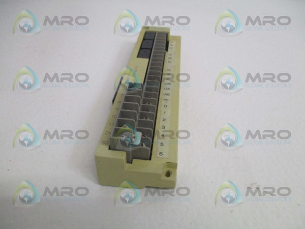 MITSUBISHI FR-APE RELAY TERMINAL MODULE (AS PICTURED) UNMP