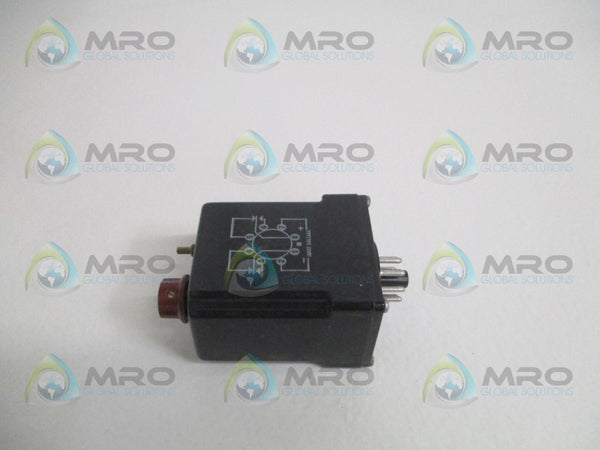 SYRACUSE ELECTRONICS RCCB0037505 TIME DELAY RELAY 15SEC./5HRS. NSNP