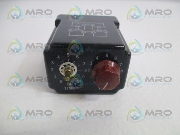SYRACUSE ELECTRONICS RCCB0037505 TIME DELAY RELAY 15SEC./5HRS. NSNP
