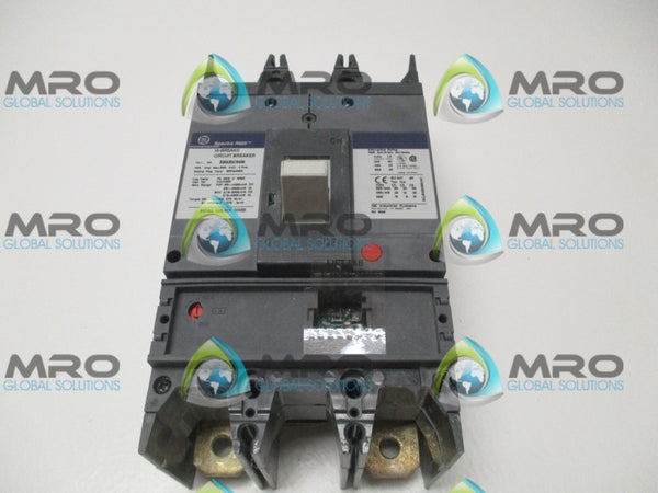 GENERAL ELECTRIC SPRECTRA RMS SGHA26AT0400 CIRCUIT BREAKER 400A  NSMP