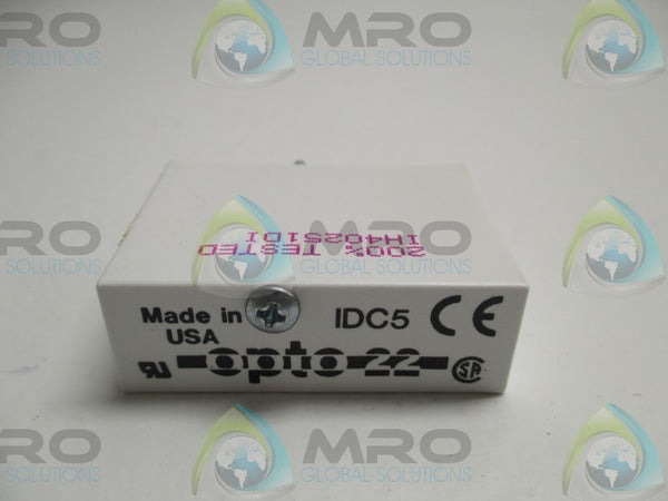 OPTO 22 IDC5 INPUT MODULE RELAY NSMP