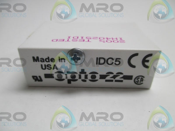 OPTO 22 IDC5 INPUT MODULE RELAY NSMP