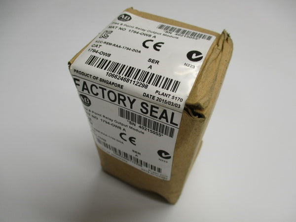 ALLEN BRADLEY 1794-OW8 SER. A DATE: 2015 NSFS