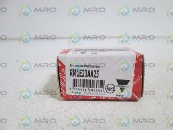 CARLO GAVAZZI PANEL MOUNT RELAY RM1E23AA25 NSMP