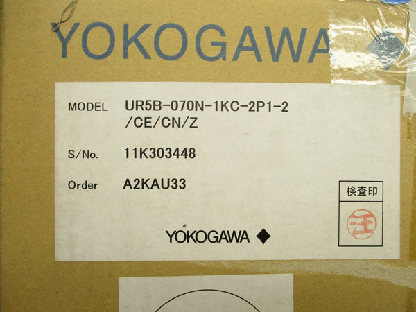 YOKOGAWA UR5B-070N-1KC-2P1-2/CE/CN/Z NSMP