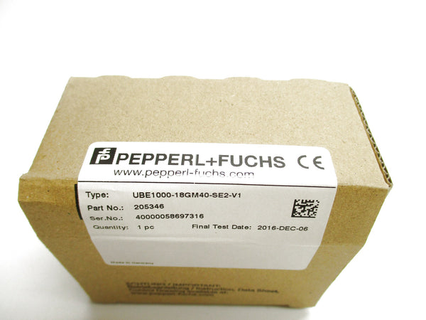 PEPPERL+FUCHS UBE1000-18GM40-SE2-V1 NSMP