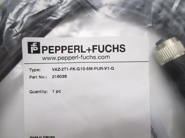 PEPPERL+FUCHS VAZ-2T1-FK-G10-5M-PUR-V1-G NSMP