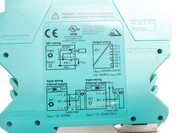 PEPPERL+FUCHS VAA-4E4A-KE-ZE/R 124422 24VDC NSMP