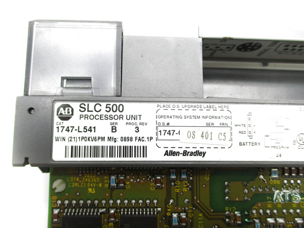 ALLEN BRADLEY 1747-L541 SER. B F/W C5 (NO KEY) UNMP