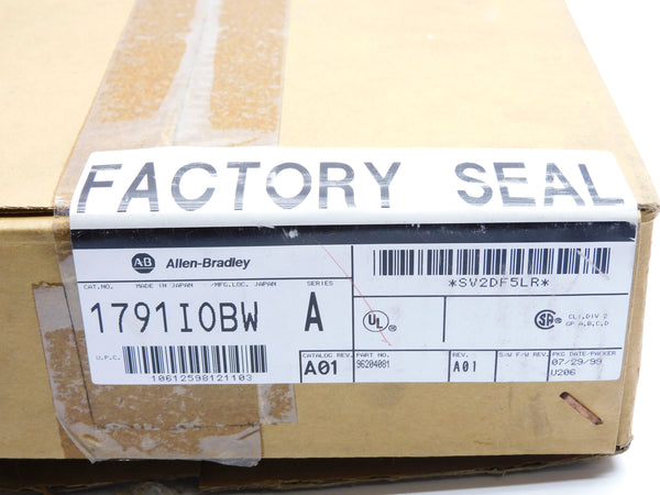 ALLEN BRADLEY 1791-IOBW SER. A 24VDC 2.4A NSMP