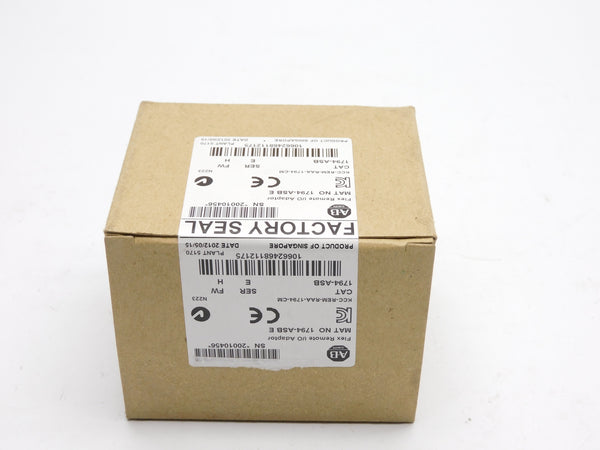 ALLEN BRADLEY 1794-ASB SER. E F/W H DATE: 2012 NSFS