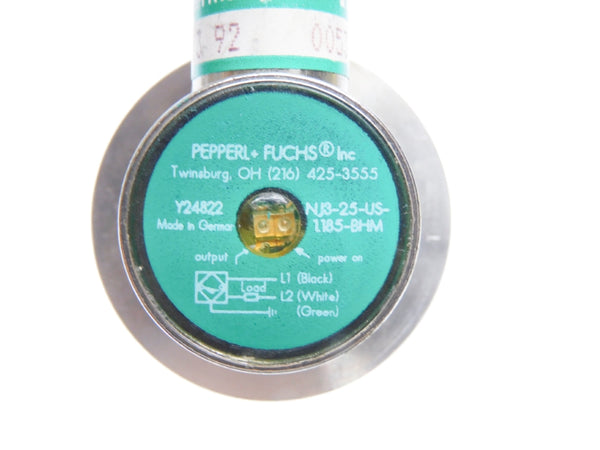 PEPPERL+FUCHS NJ3-25-US-1.185-BHM Y24822 UNMP