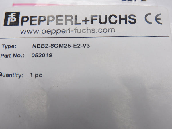 PEPPERL+FUCHS NBB2-8GM25-E2-V3 052019 NSMP