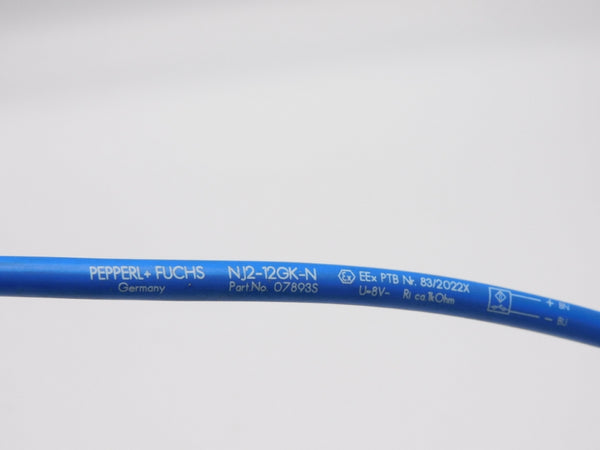 PEPPERL+FUCHS NJ2-12GK-N 07893S NSNP