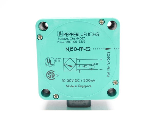 PEPPERL+FUCHS NJ50-FP-E2-P4 27680S NSNP