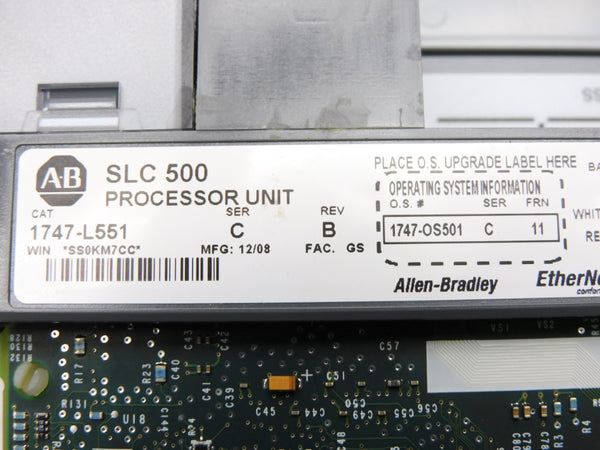 ALLEN BRADLEY 1747-L551 SER. C F/W 11 24VDC NSMP