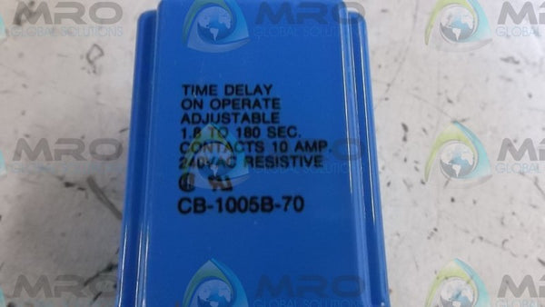 POTTER & BRUMFIELD CB-1005B-70 TIME DELAY RELAY  NSMP