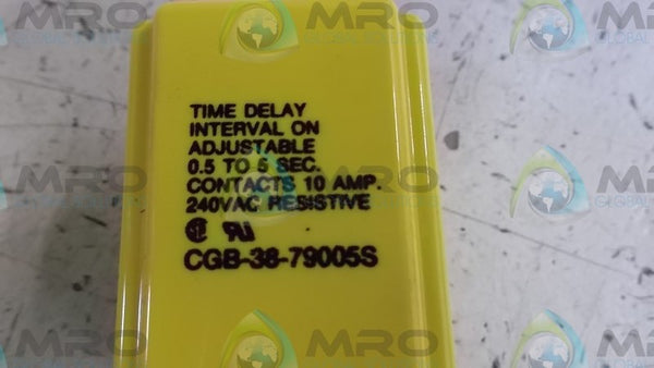 POTTER & BRUMFIELD CGB-38-79005S TIME DELAY RELAY  NSMP