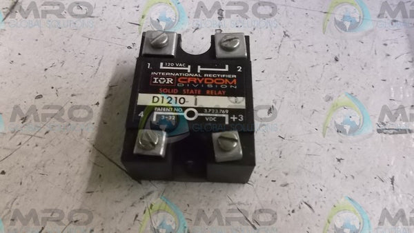 CRYDOM D1210-1 RELAY  UNMP