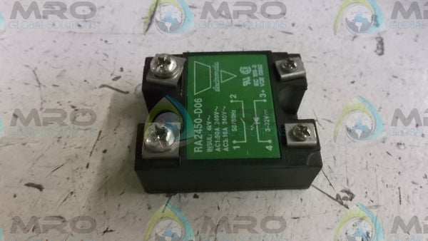 ELECTROMATIC RA2450-D06 RELAY  UNMP