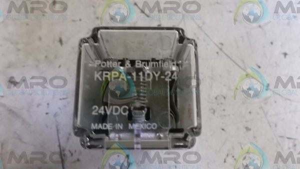POTTER & BRUMFIELD KRPA-11DY-24 RELAY 24VDC  NSMP