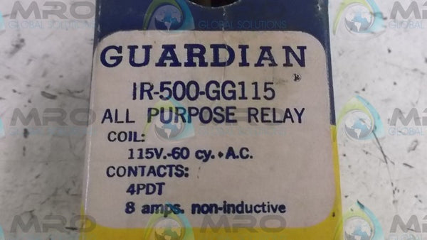 GUARDIAN ELECTRIC IR-500-GG115 RELAY  NSMP