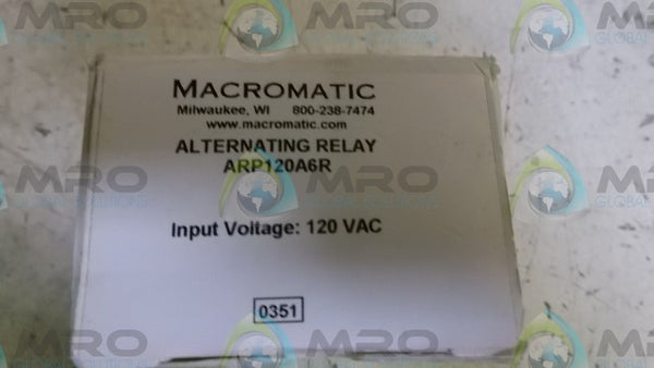 MACROMATIC ARP120A6R ALTERNATING LOAD RELAY  NSMP