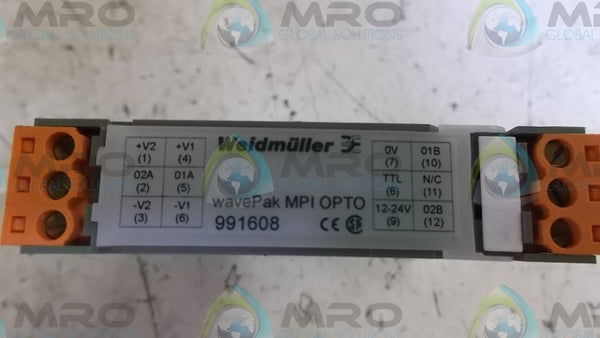 WEIDMULLER 991608 RELAY  UNMP