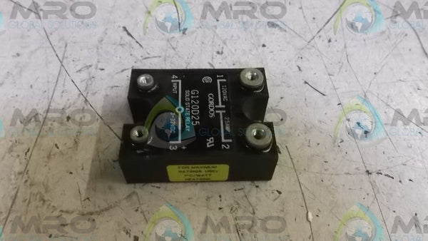 GORDOS G120D25 SOLID STATE RELAY 120VAC  UNMP