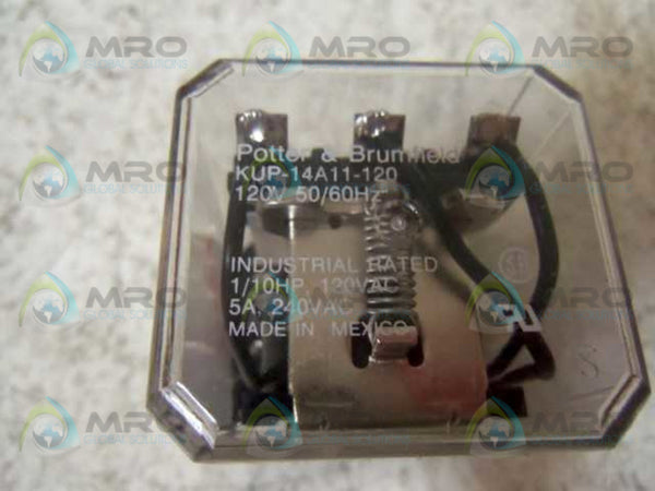 POTTER & BRUMFIELD KUP-14A11-120 RELAY NSNP