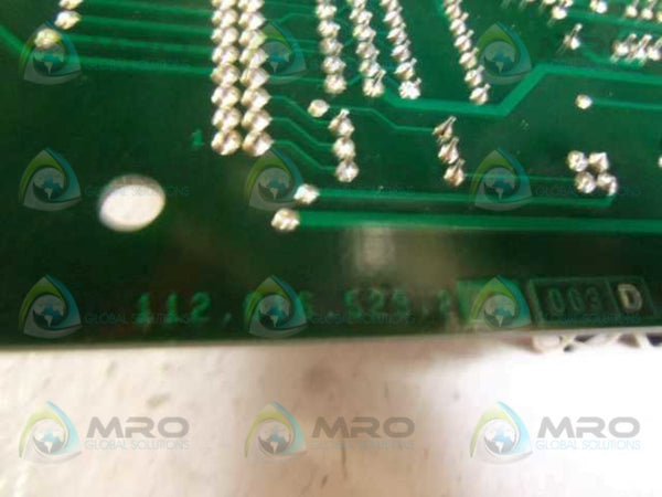 SULZER 112.016.529.201 PC BOARD RELAY  UNMP