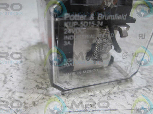 POTTER & BRUMFIELD KUP-5D15-24 RELAY 24VDC  NSMP