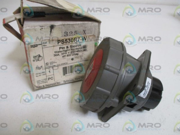 PASS & SEYMOUR PS530R7-W WATERTIGHT RECEPTACLE NSMP