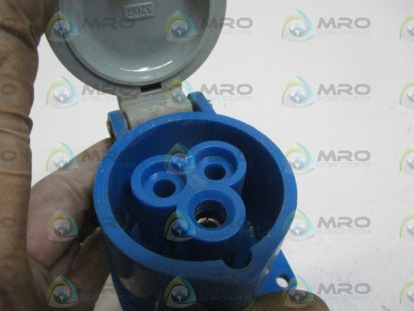 HUBBELL 320R6 RECEPTACLE 20A 250VAC UNMP