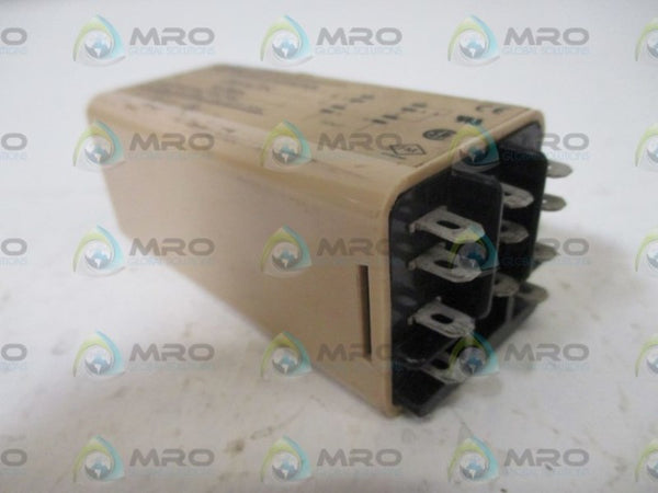 AGASTAT STARX012XSAGXA TIMING RELAY 120VAC/DC 10-300S UNMP