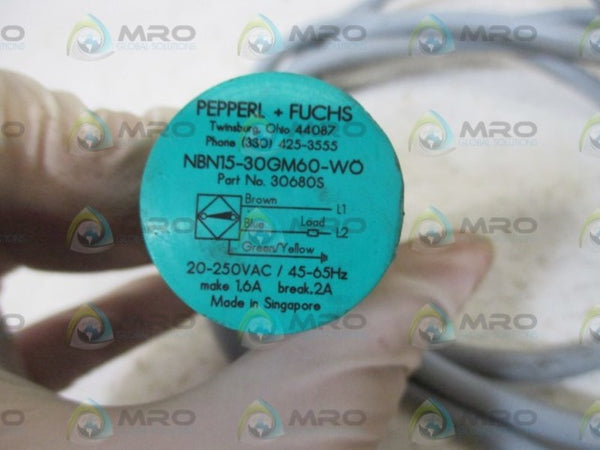 PEPPERL+FUCHS NBN15-30GM60-WO PROXIMITY SENSOR UNMP